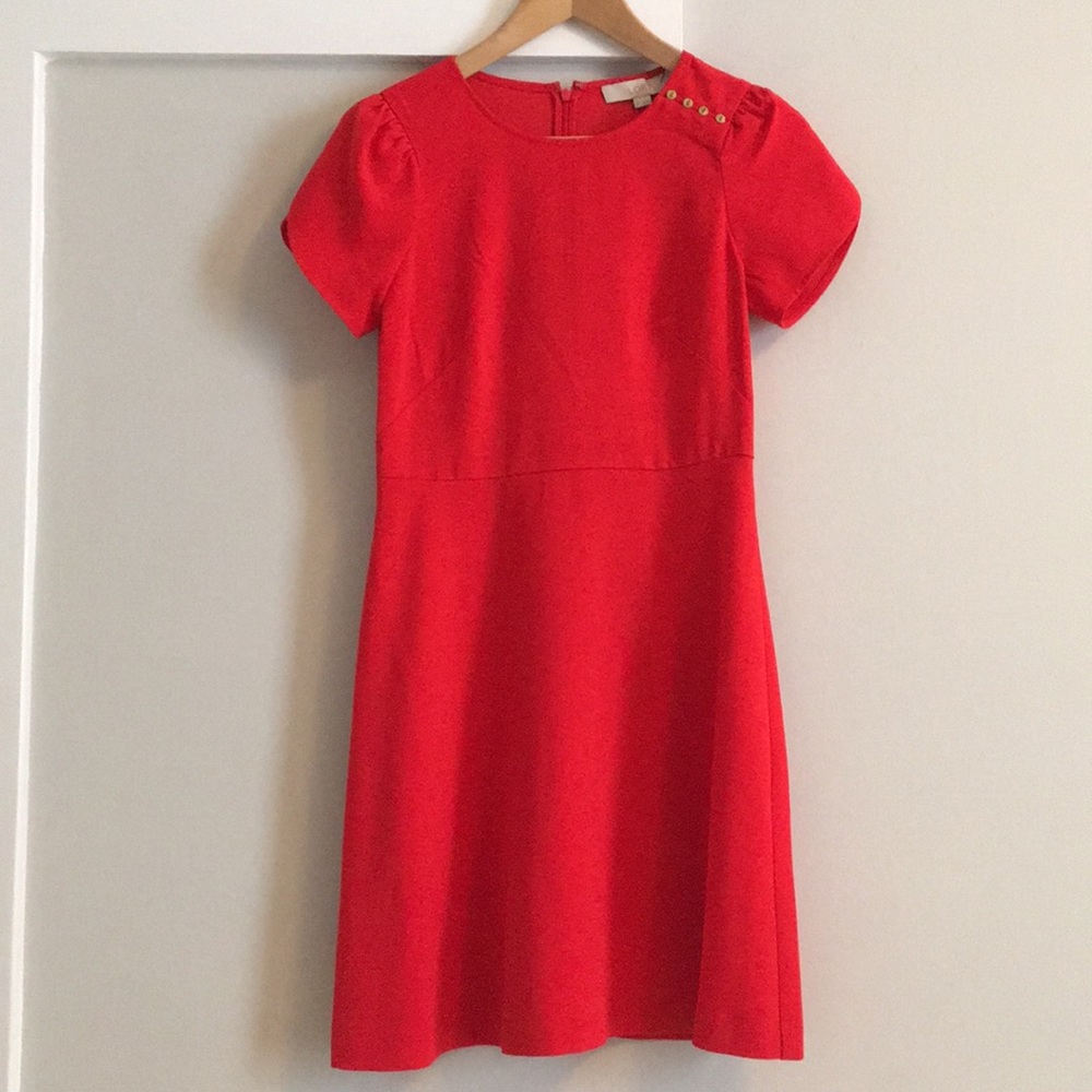 LOFT Red Dress